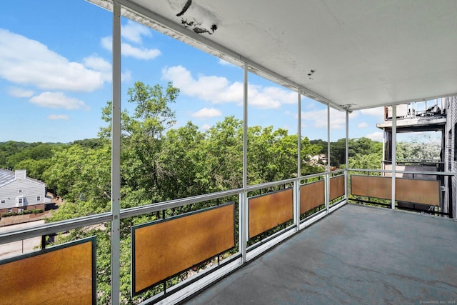 80 Cartright St Unit 8E, Bridgeport, CT 06604 - view of unfurnished sunroom