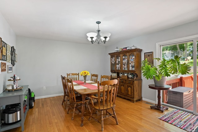 5 Legion Rd, Seymour, CT 06483 - dining room featuring a chandelier and light wood finished floors