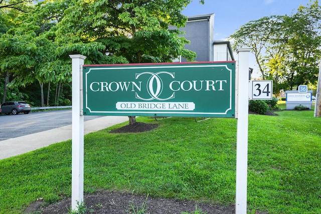 34A Padanaram Ave Unit 120, Danbury, CT 06811 - community sign featuring a yard