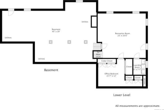 355 Surrey Ln, Fairfield, CT 06824 - view of floor plan / room layout