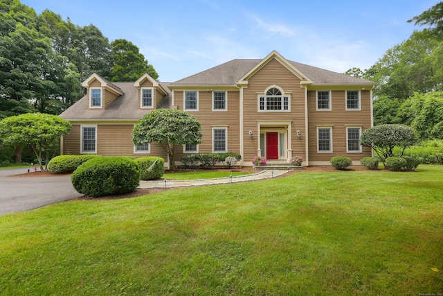 28 Sunnyview Dr, Redding, CT 06896 - colonial-style house with a front yard