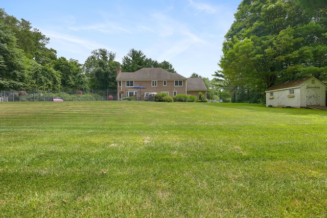 28 Sunnyview Dr, Redding, CT 06896 - view of yard featuring a shed