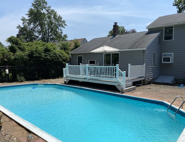 18 Depietro Dr, East Hartford, CT 06118 - view of pool featuring a deck