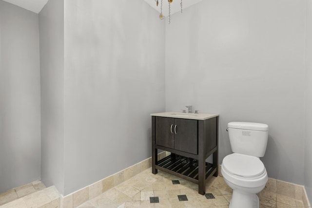 286 Marlborough St, Portland, CT 06480 - bathroom with stone tile flooring and vanity