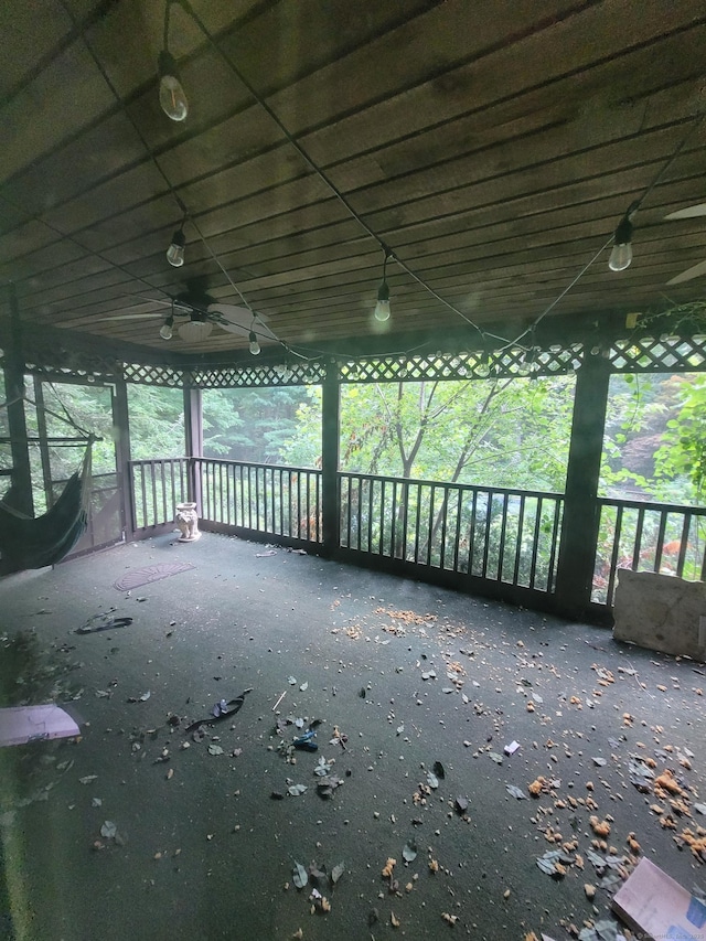 1 Kaylyn Ln, Sherman, CT 06784 - view of patio featuring a ceiling fan