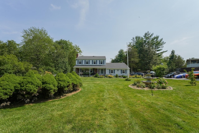 22 Standish Rd, New Milford, CT 06776 - view of front of house with a front yard and uncovered parking