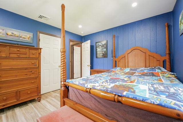 22 Standish Rd, New Milford, CT 06776 - bedroom featuring light wood-style floors and recessed lighting