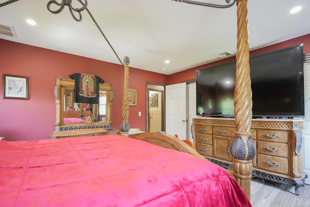 22 Standish Rd, New Milford, CT 06776 - bedroom featuring recessed lighting and wood finished floors