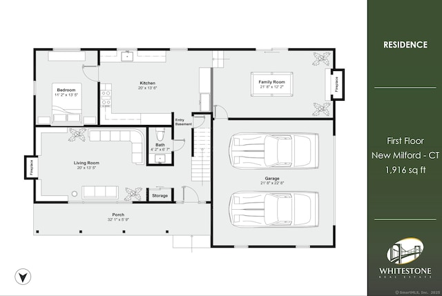 22 Standish Rd, New Milford, CT 06776 - view of home floor plan