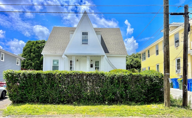 50 Norman St, Waterbury, CT 06708 - view of front facade featuring roof with shingles