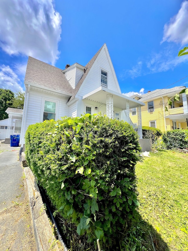 50 Norman St, Waterbury, CT 06708 - view of front of home featuring a shingled roof
