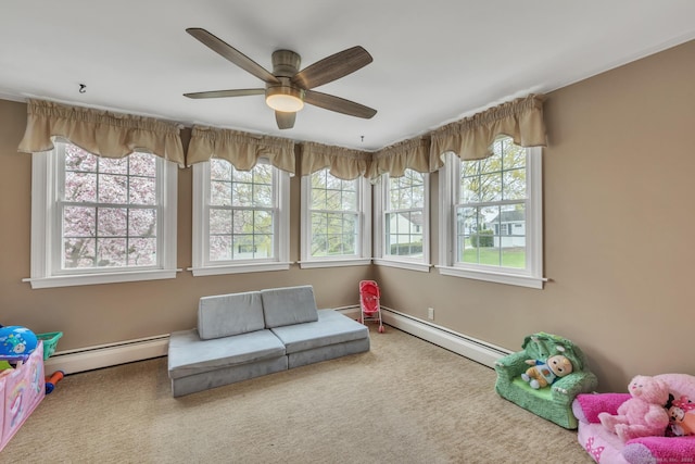 52 Lincoln St, Cromwell, CT 06416 - sunroom featuring a baseboard heating unit and healthy amount of natural light