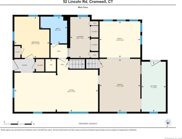 52 Lincoln St, Cromwell, CT 06416 - view of room layout