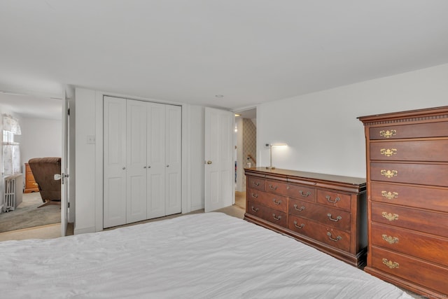 52 Lincoln St, Cromwell, CT 06416 - bedroom featuring a closet and radiator heating unit