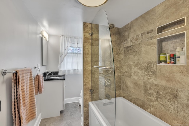 52 Lincoln St, Cromwell, CT 06416 - full bath with vanity and bathing tub / shower combination