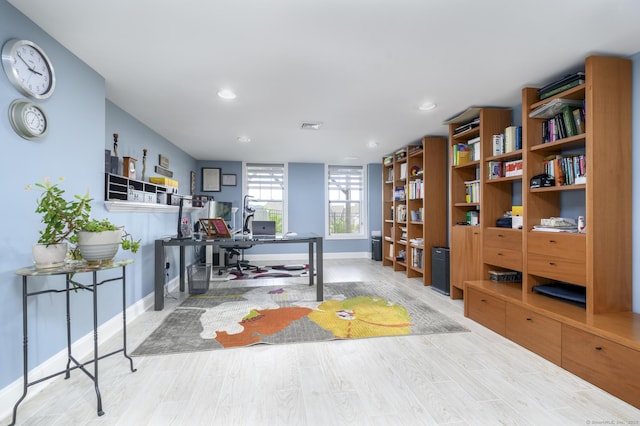 8 Country View Rd Unit 8, Danbury, CT 06810 - home office featuring wood finished floors and recessed lighting