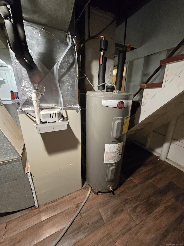 1190 Meriden Rd, Waterbury, CT 06705 - utilities with electric water heater and heating unit