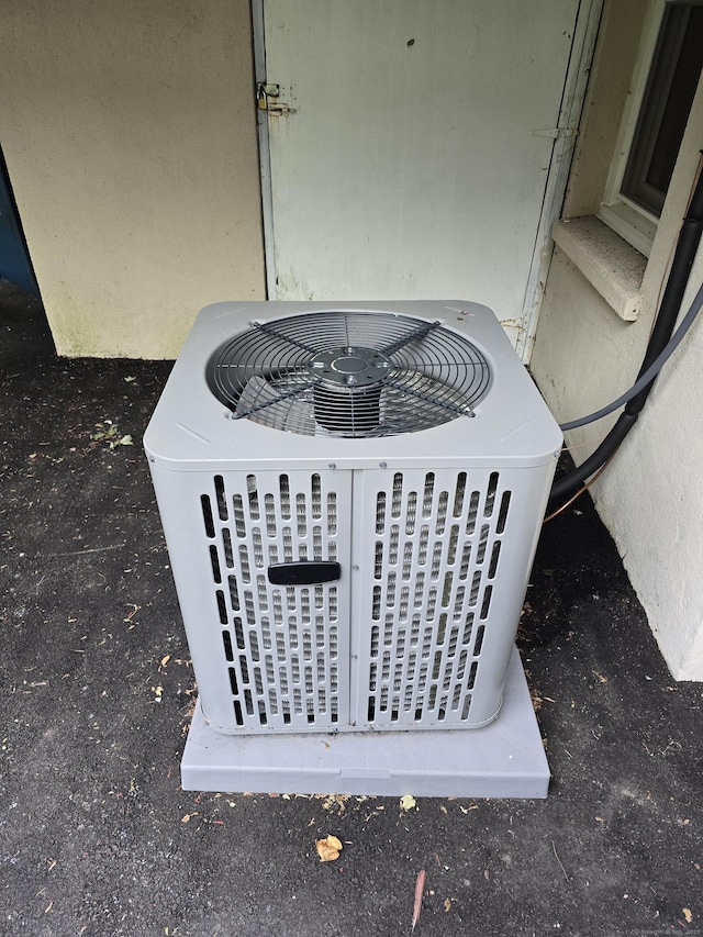 1190 Meriden Rd, Waterbury, CT 06705 - exterior view of a central air condition unit
