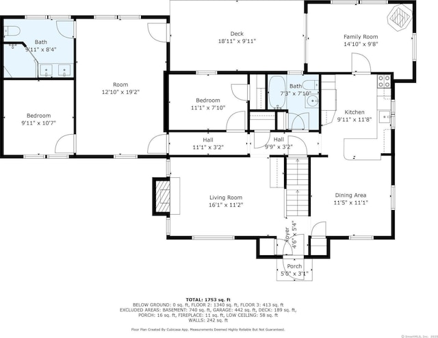 50 Spring Glen Dr, Granby, CT 06035 - view of property floor plan