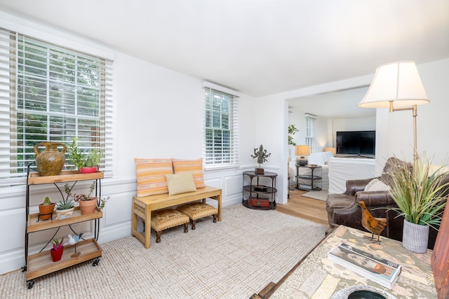 319 Main St, Wethersfield, CT 06109 - living room with wainscoting