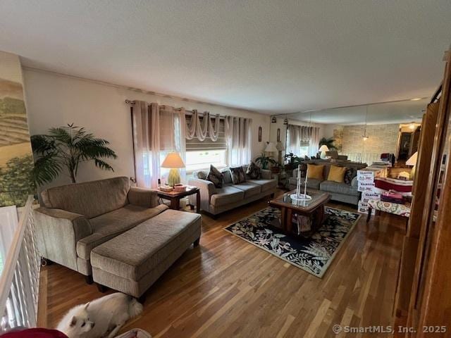38 Pine St, Trumbull, CT 06611 - living area featuring wood finished floors