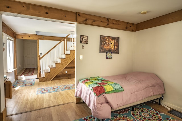 72 S Rd, Portland, CT 06480 - bedroom with wood finished floors