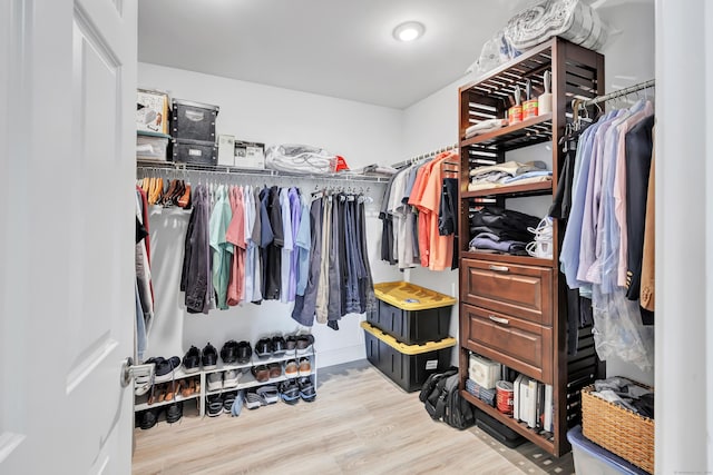 54 Pondview Cir Unit 54, Beacon Falls, CT 06403 - walk in closet with wood finished floors