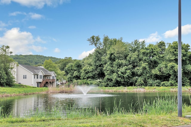 54 Pondview Cir Unit 54, Beacon Falls, CT 06403 - water view featuring a forest