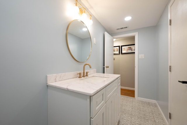 16 Skidmore Ln, Newtown, CT 06482 - bathroom featuring vanity and recessed lighting
