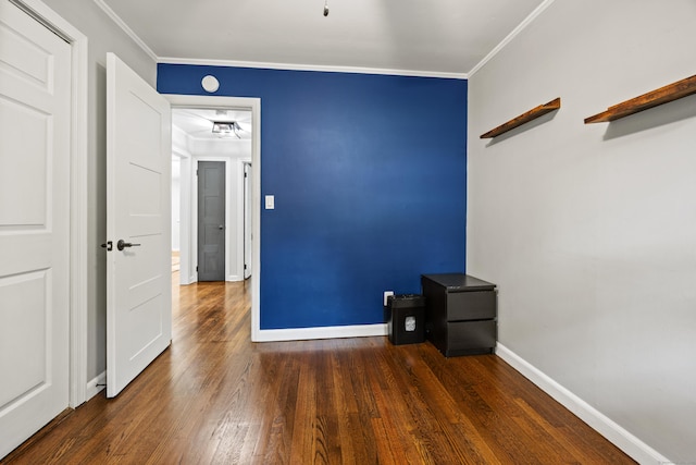 96 Douglas Dr, Meriden, CT 06451 - unfurnished room featuring crown molding and wood finished floors