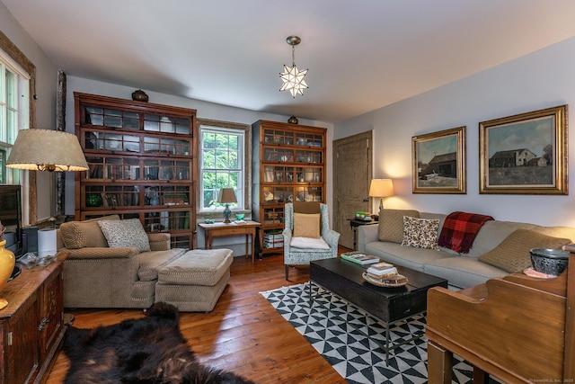 32 Cherniske Rd, New Milford, CT 06776 - living area featuring hardwood / wood-style floors