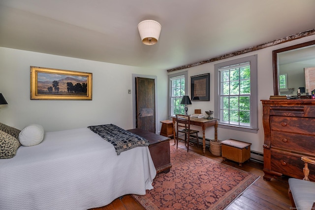32 Cherniske Rd, New Milford, CT 06776 - bedroom with hardwood / wood-style floors and baseboard heating