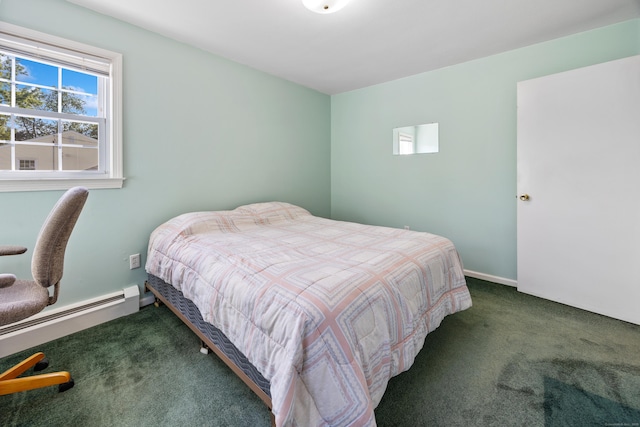 622 Wiese Rd, Cheshire, CT 06410 - carpeted bedroom with baseboard heating