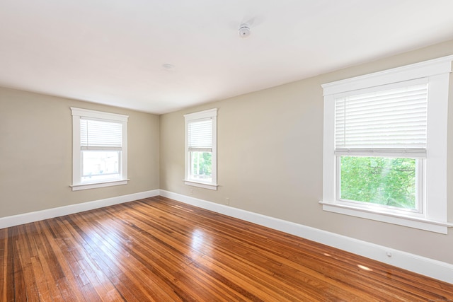 38 Francis Ave, Hamden, CT 06517 - unfurnished room featuring wood-type flooring and a smoke detector