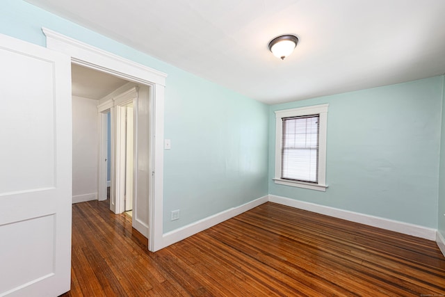 38 Francis Ave, Hamden, CT 06517 - unfurnished room featuring dark wood finished floors and baseboards