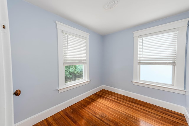 38 Francis Ave, Hamden, CT 06517 - spare room featuring baseboards and dark wood finished floors