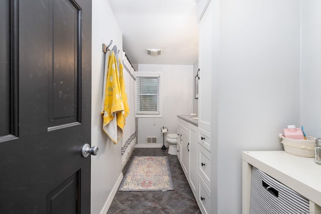 438 Woodland St, Glastonbury, CT 06073 - full bathroom with vanity and tile patterned flooring