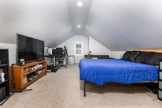 438 Woodland St, Glastonbury, CT 06073 - carpeted bedroom featuring lofted ceiling and recessed lighting