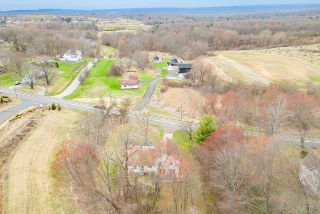 438 Woodland St, Glastonbury, CT 06073 - bird's eye view of a heavily wooded area