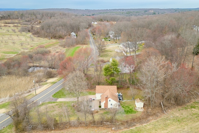 438 Woodland St, Glastonbury, CT 06073 - view of property location with a forest