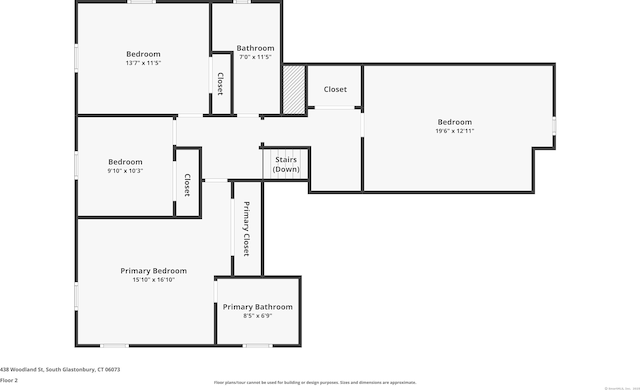 438 Woodland St, Glastonbury, CT 06073 - view of room layout
