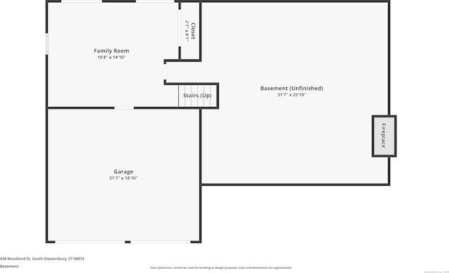 438 Woodland St, Glastonbury, CT 06073 - view of home floor plan