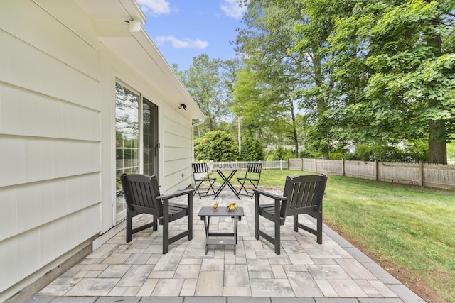 103 Perry Rd, Bristol, CT 06010 - fenced backyard featuring outdoor dining area and a patio area