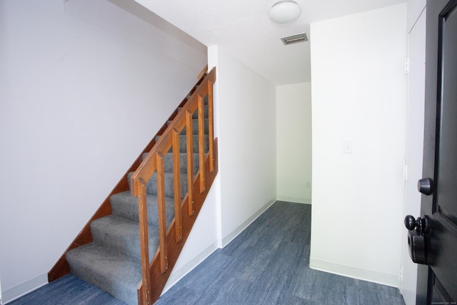 14 Old Mill Ct Unit 14, Simsbury, CT 06070 - stairway with wood finished floors and baseboards