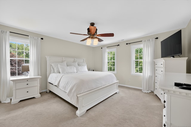 26 Rockwood Dr, Portland, CT 06480 - bedroom featuring light colored carpet and ceiling fan