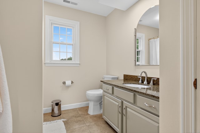 26 Rockwood Dr, Portland, CT 06480 - full bath with plenty of natural light, vanity, and tile patterned floors