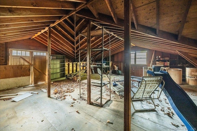 118 New Haven Ave, Derby, CT 06418 - unfinished attic featuring healthy amount of natural light