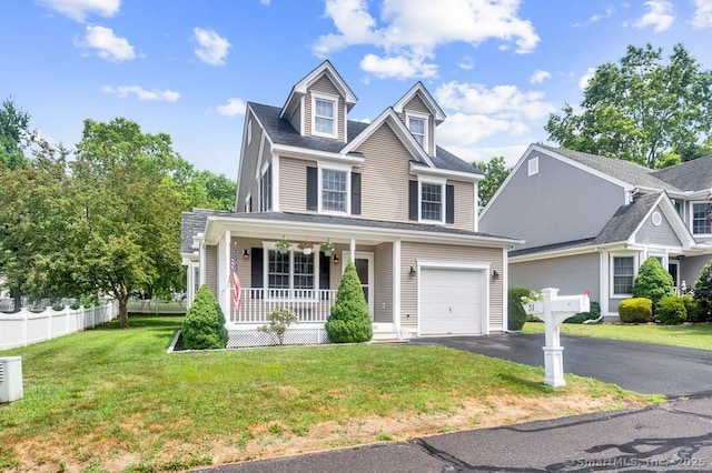 51 Olde Village Cir Unit 51, Wallingford, CT 06492 - view of front of house with a porch, an attached garage, and driveway