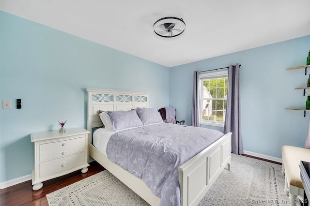 51 Olde Village Cir Unit 51, Wallingford, CT 06492 - bedroom with baseboards and wood finished floors