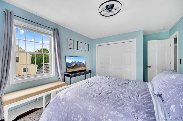 51 Olde Village Cir Unit 51, Wallingford, CT 06492 - bedroom with a closet